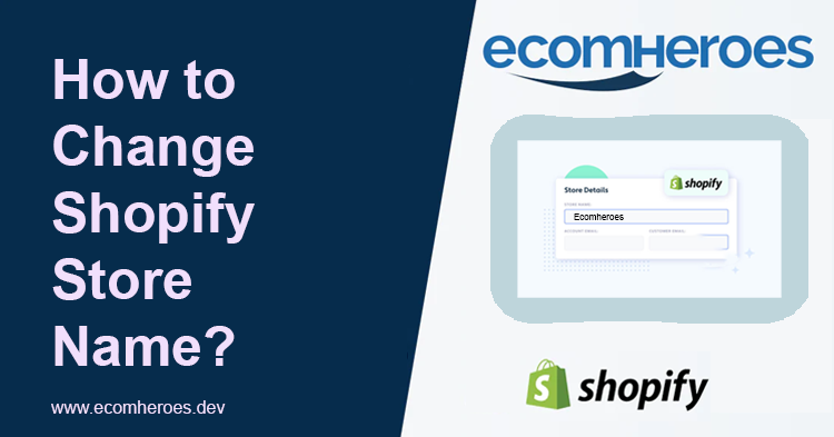 How to change store name on shopify?