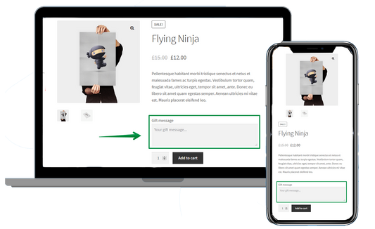 Add Extra Form to Product Page