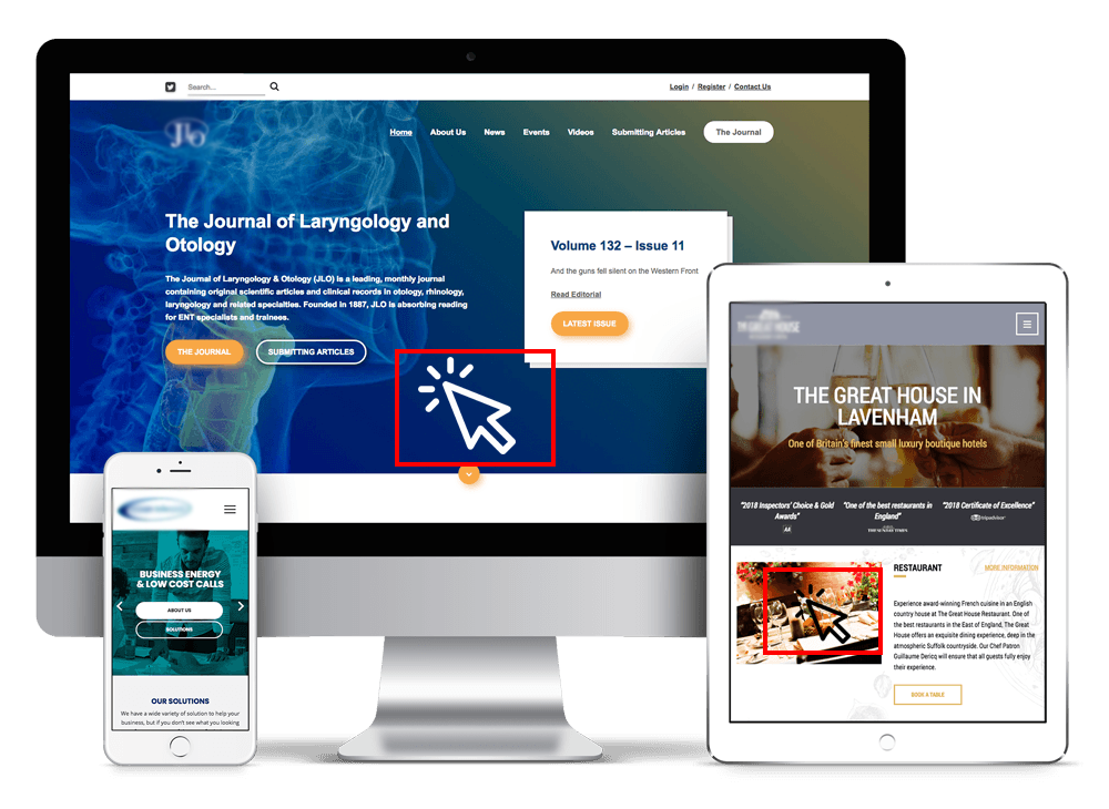 Make Homepage Images Clickable
