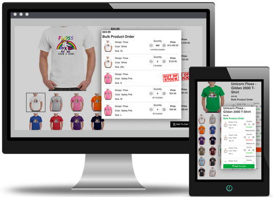 Select Available Product Quantity