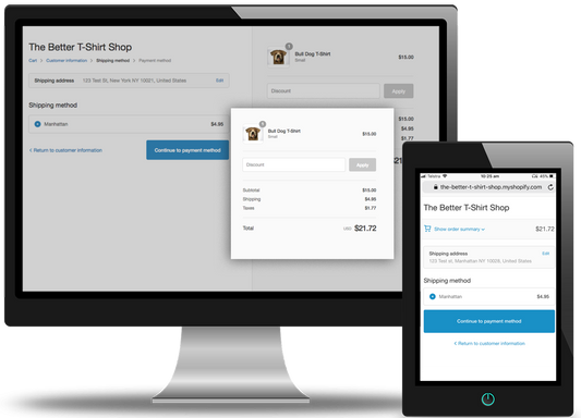 Shipping Calculator on Cart Page