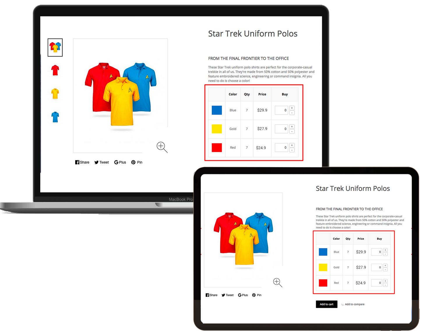 Variants with Different Prices, Hide the First Price