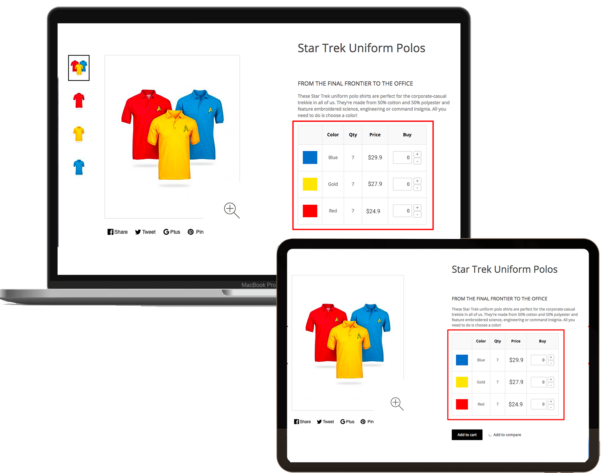 Variants with Different Prices, Hide the First Price
