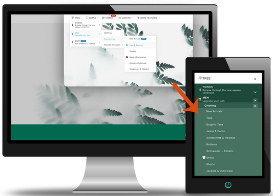 Add Drop Down Menu Shopify