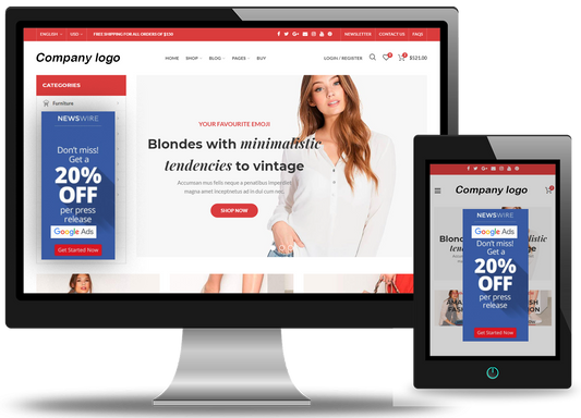 Google Display Ad Banner Design