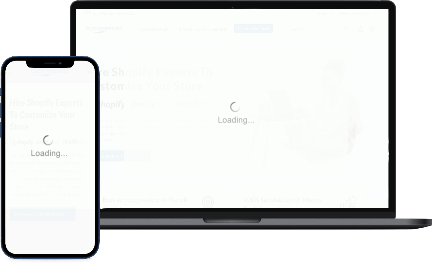 how to add loading animation to website shopify