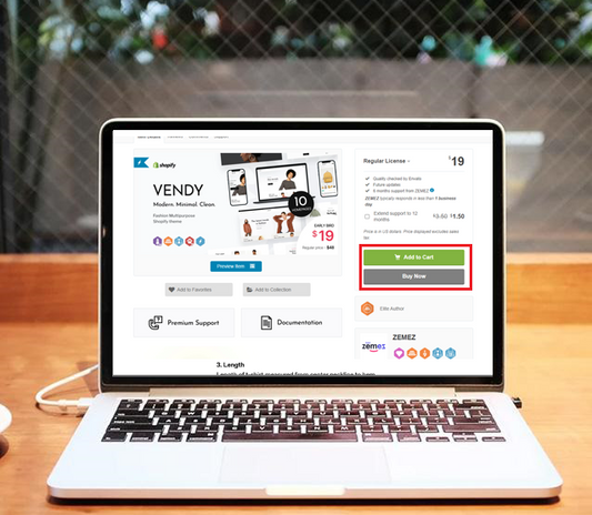 Show Add to Cart, Buy Now Button