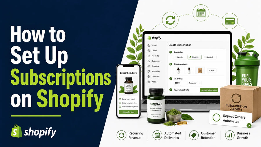 How to Set Up Subscriptions on Shopify