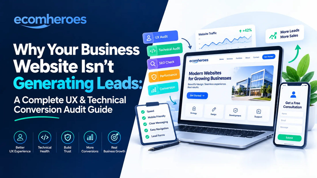 Why Your Business Website Isn't Generating Leads: A Complete UX & Technical Conversion Audit Guide