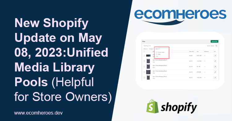 Unified Media Library Pools New Shopify Improvement
