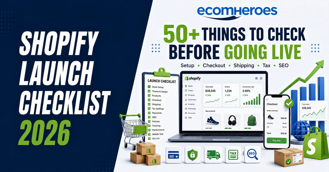 Shopify Launch Checklist for USA Stores: 50+ Things to Check Before Going Live