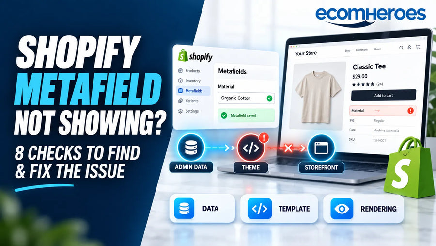 Shopify Metafield Not Showing on a Product Page? 8 Things to Check