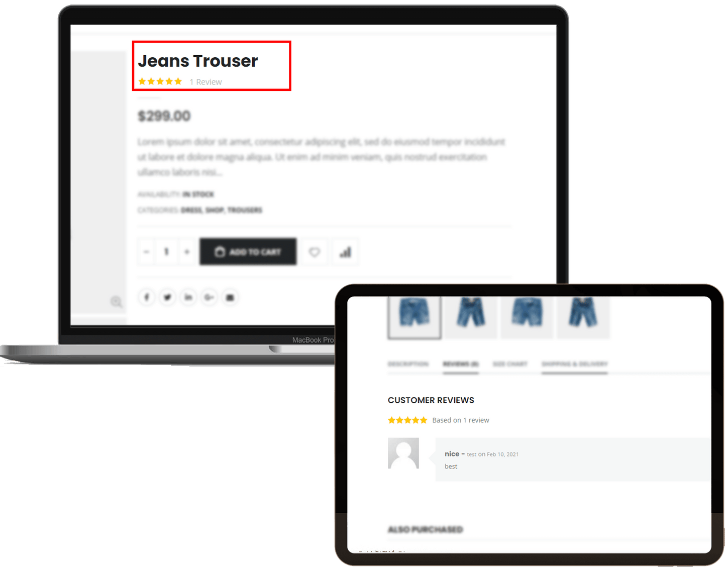 Add Product Reviews On Collection Page