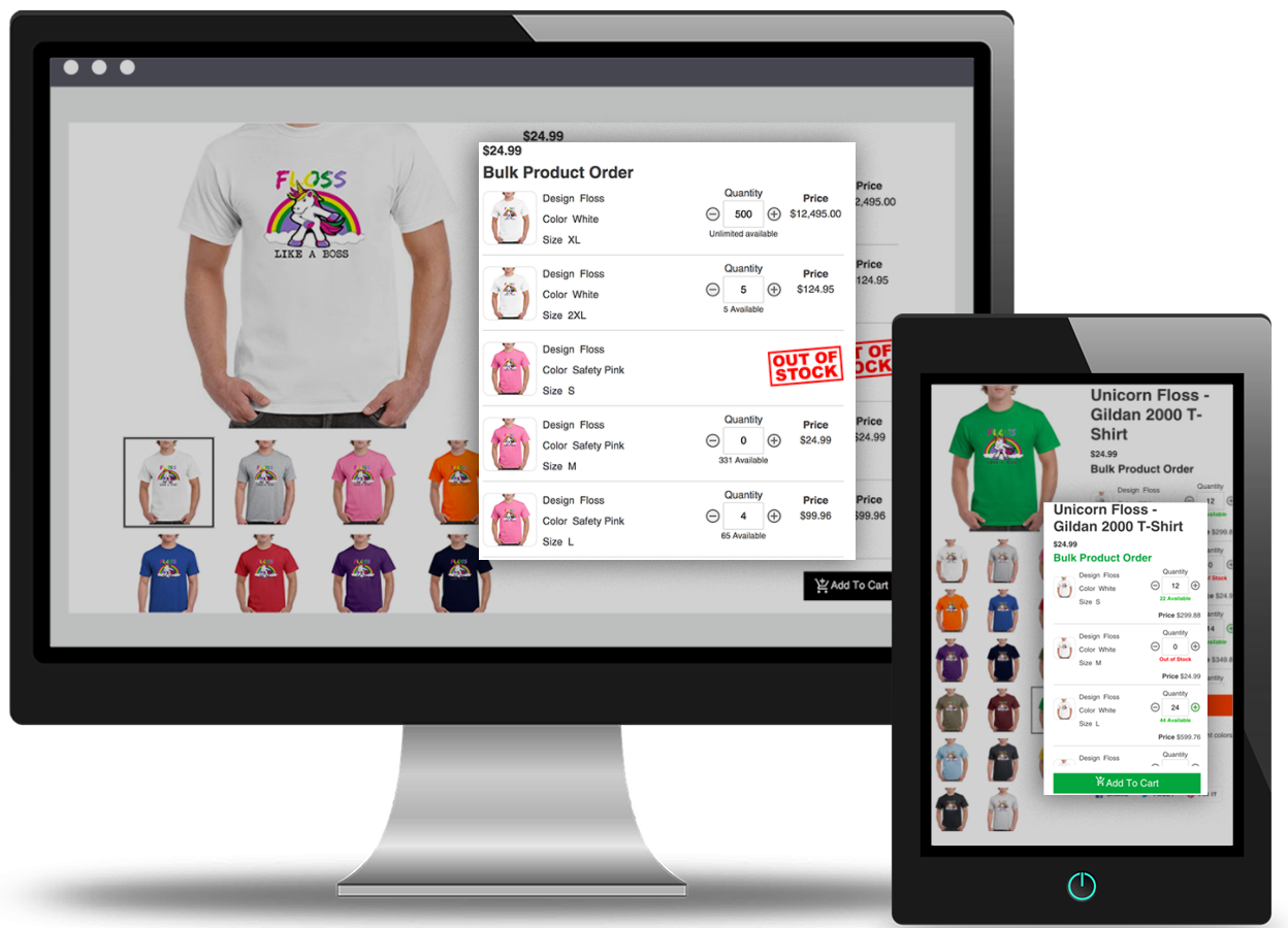 Add Select Available Product Quantity | Variants Feature on Shopify ...